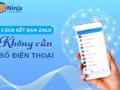 cách kết bạn zalo không cần số điện thoại