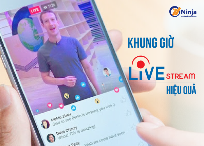 Lựa chọn khung giờ Livestream 