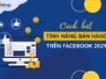 Cách bật tính năng bán hàng