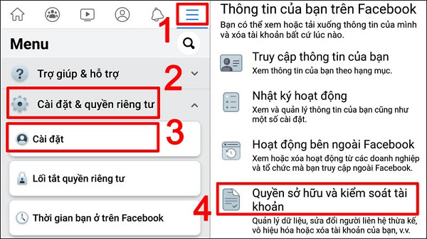 Cách xóa tài khoản facebook vĩnh viễn ngay lập tức trên điện thoại