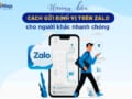 cách gửi định vị trên zalo iphone