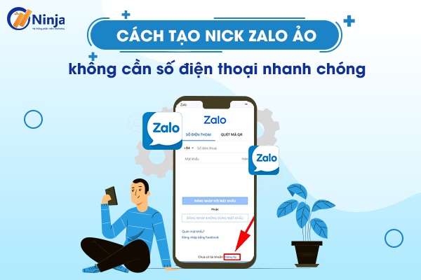 cách lập nick zalo không cần số điện thoại