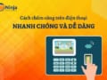 chấm công trên điện thoại