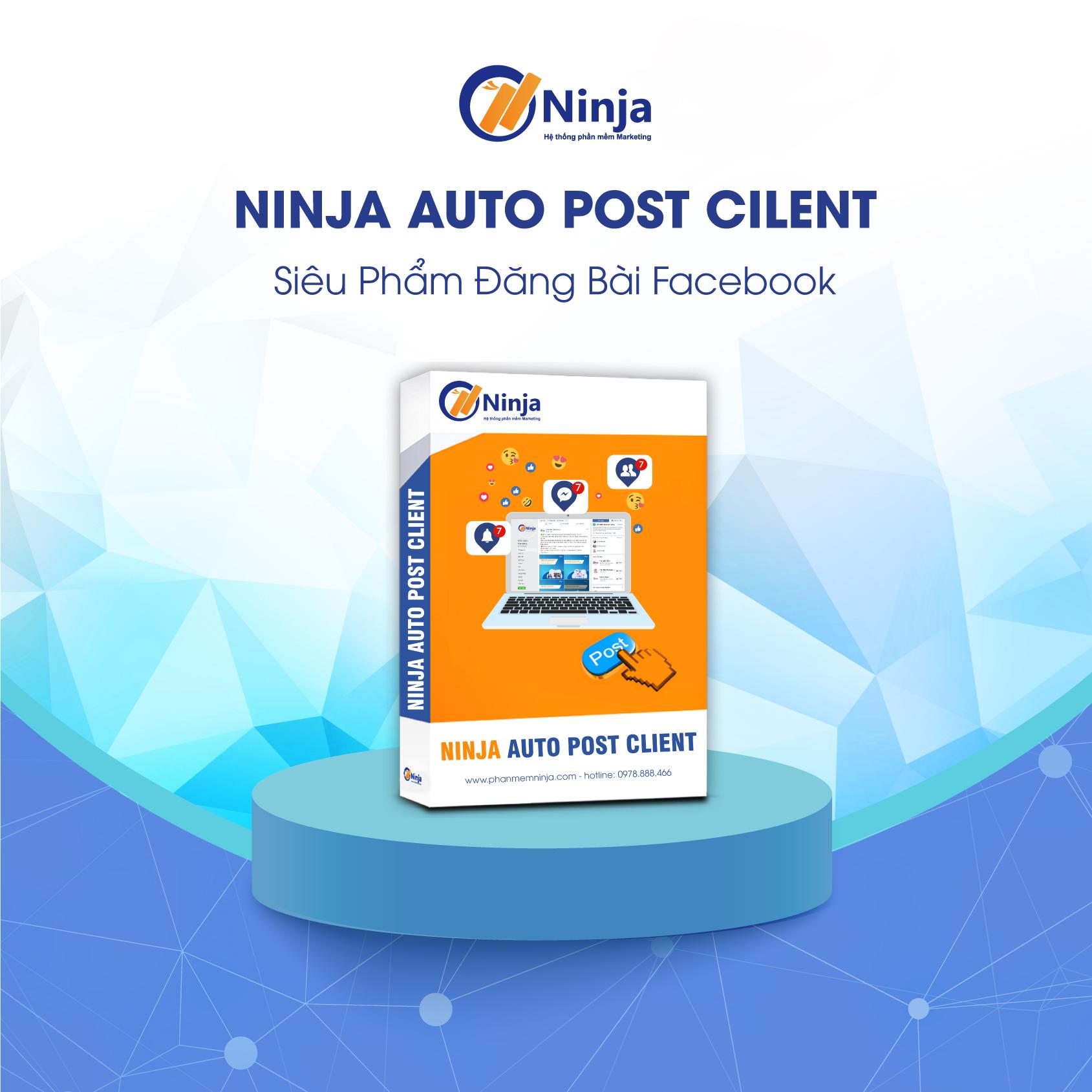 Phần mềm Ninja Auto Post Client đăng bài số lượng lớn, hàng loạt