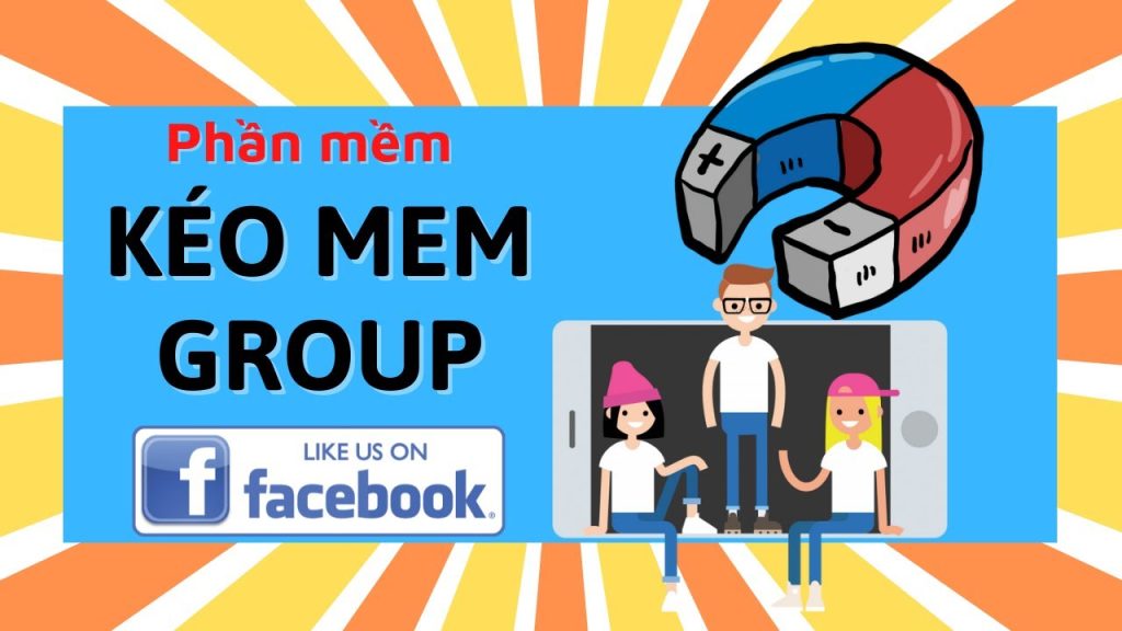 kéo mem nhóm facebook mới nhất