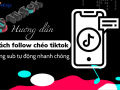 follow chéo tiktok