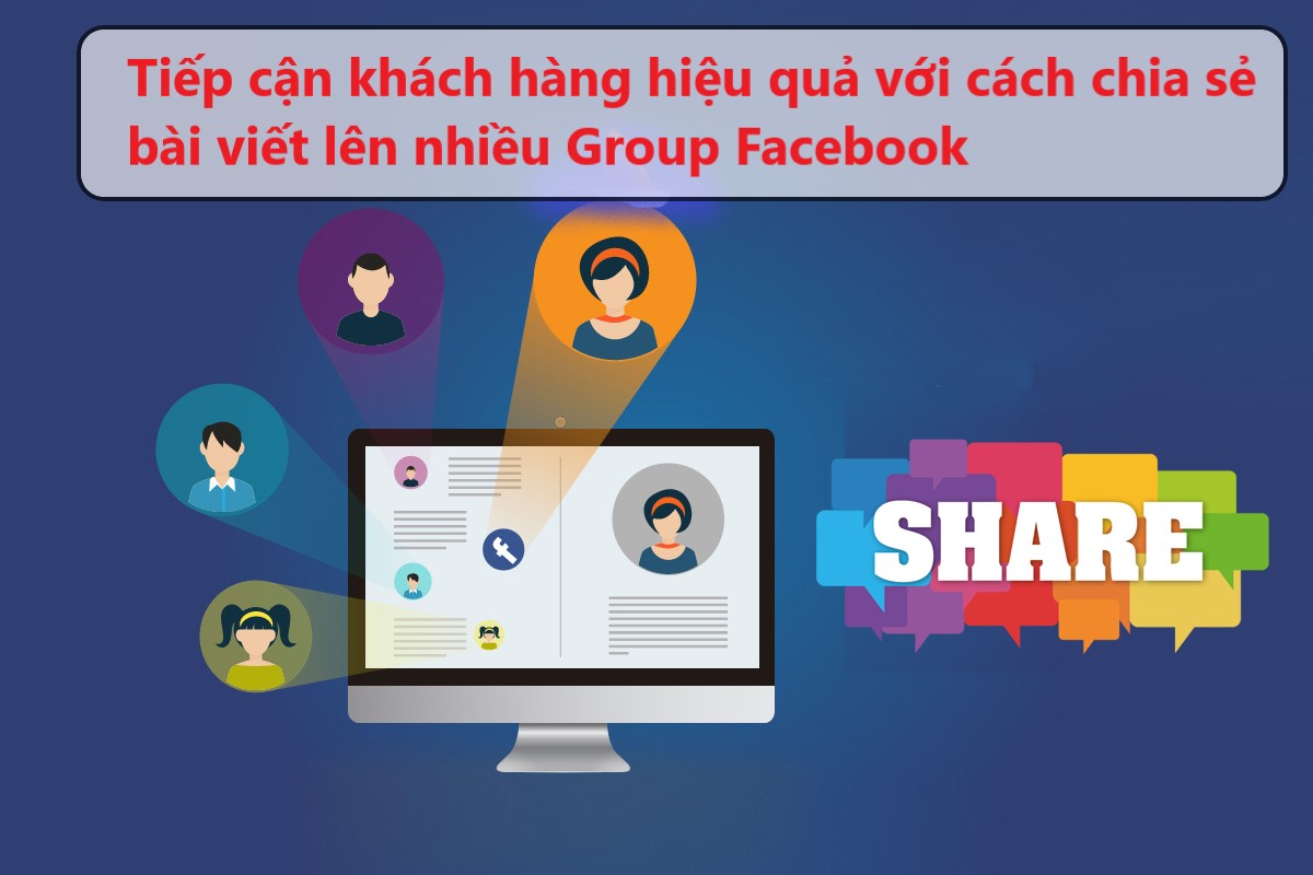 Những lưu ý khi chia sẻ bài viết lên nhiều nhóm Facebook