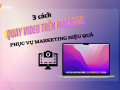Quay video trên MacBook